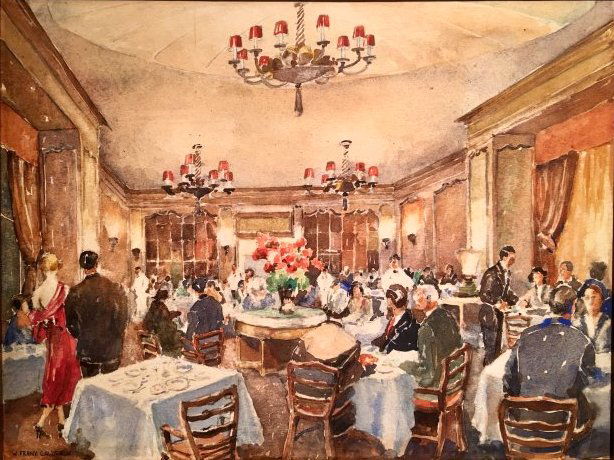 “A FANCY GATHERING” SIGNED W. FRANK CALDERON (1 of 6)