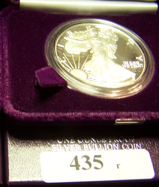 1 1987S SILVER EAGLE 1$ COIN UNC
