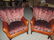 2 Hancock & Moore Plush Leather & Fabric Chairs $350 to