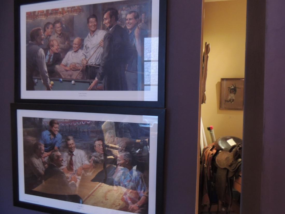 Pair of Prints by Andy Thomas "Callin the Blue" + "True (1 of 2)