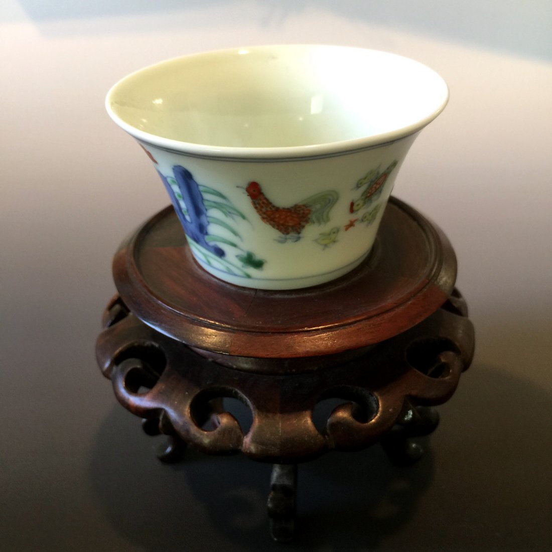 MING DYNASTY, A JI GANG CUP/BOWL (1 of 5)