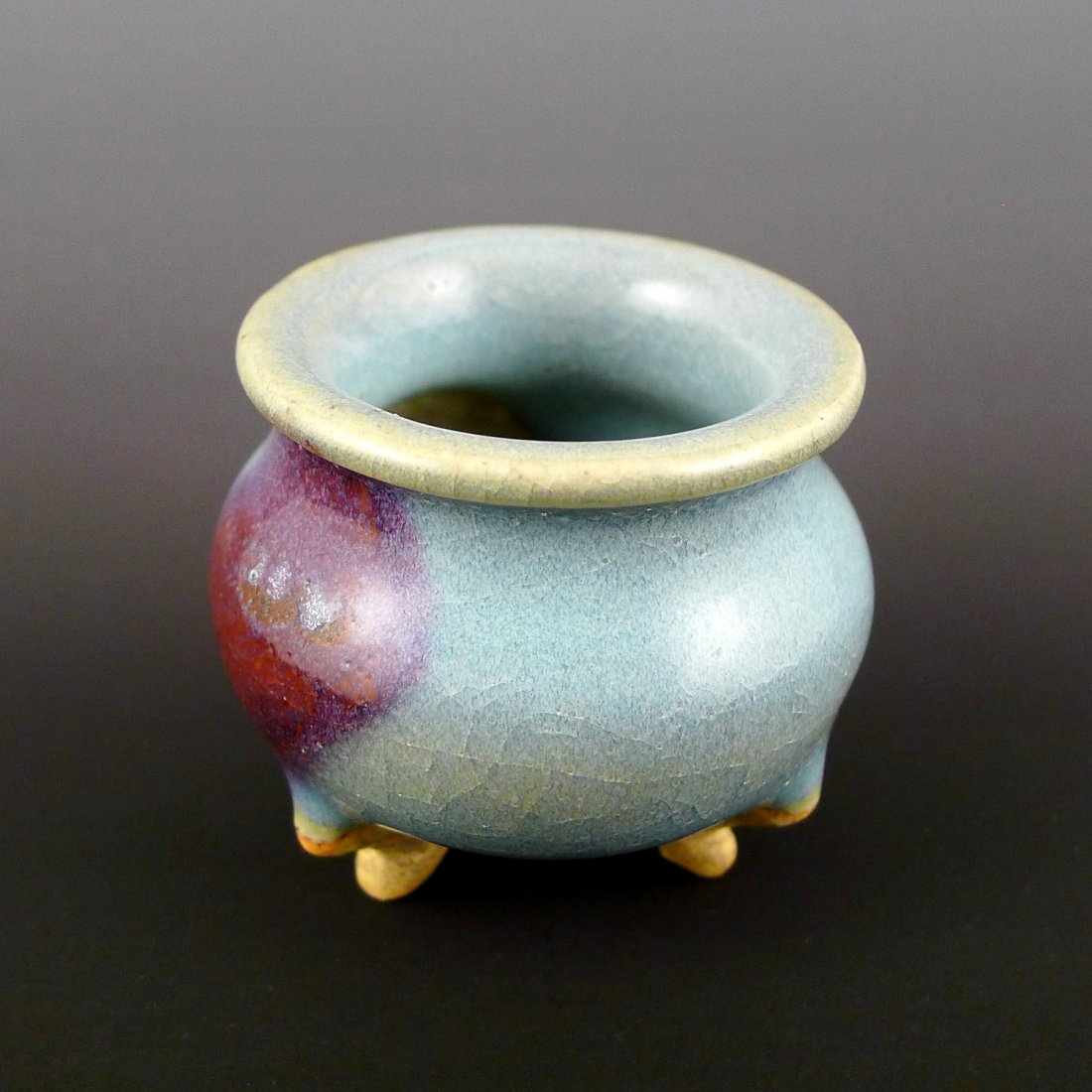 Yuan Dynasty Jun Kiln in red glaze burner (1 of 5)