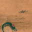 Antique Chinese ink and color painting on silk - 5