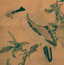 Antique Chinese ink and color painting on silk - 2