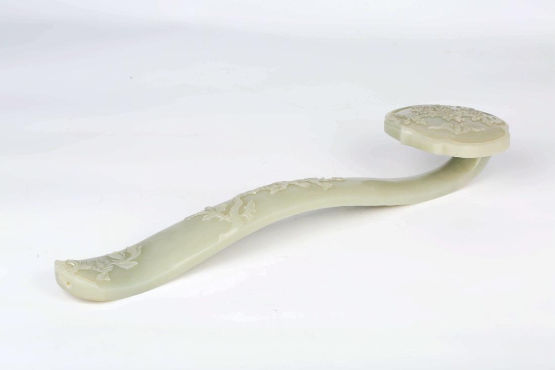 Chinese Hetian white jade Ruyi (1 of 8)