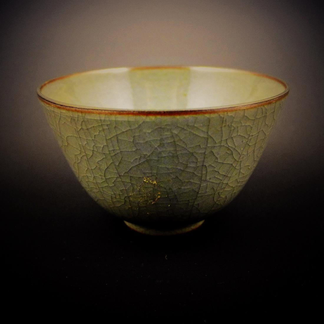 Mid-Qing Dynasty Chenghua Imitation Cup: 清代中期仿成化杯 Mid-Qing Dynasty Chenghua Imitation Cup; Dimension: height:1.57".D;3.5".