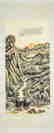 ZHANG DAQIAN LANDSCAPE SCROLL PAINTING