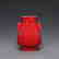 A Chinese Oxblood Flambe-Glazed Porcelain Vases