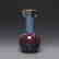 A Chinese Oxblood Flambe-Glazed Porcelain Vases
