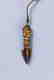 A TIBETAN GILT-BRONZE INSTRUMENT - 4