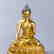 MING GILT BRONZE CROWNED SHAKYAMUNI BUDDHA - 2