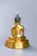 MING GILT BRONZE CROWNED SHAKYAMUNI BUDDHA - 3
