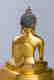MING GILT BRONZE CROWNED SHAKYAMUNI BUDDHA - 7