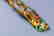 Gilt bronze hook Crawl Dragon inlaid jade gem belt buck - 4