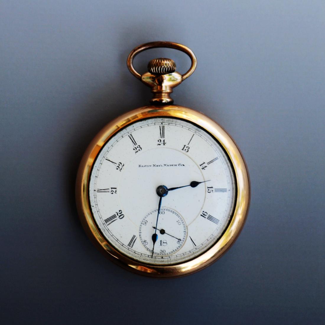ELGIN NATL WATCH&CO pocket watch /working condition: 18s ELGIN NATL WATCH&CO pocket watch /working condition,120g.