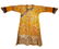 AN IMPERIAL YELLOW BROCADE EMBROIDERED SILK DRAGON ROBE