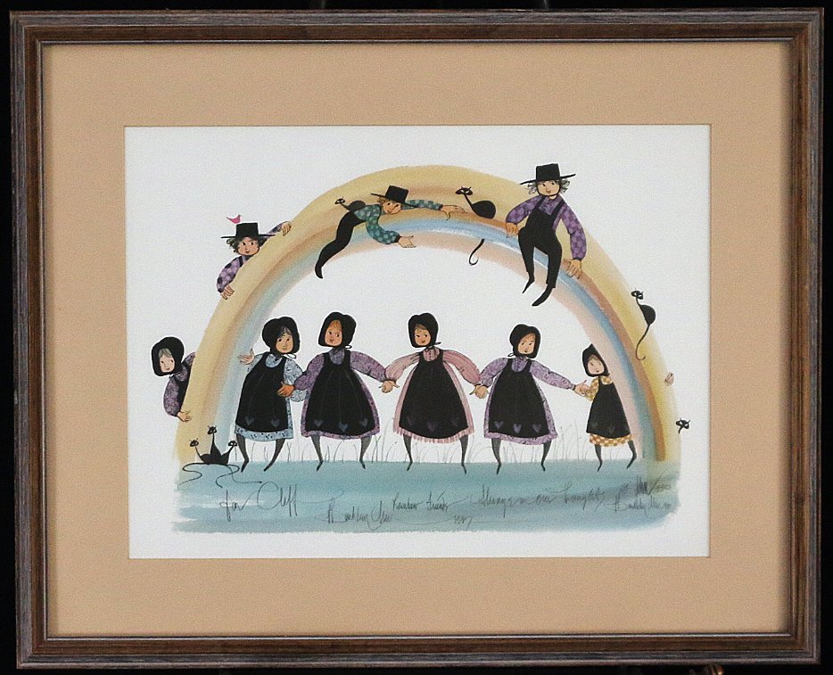 Rainbow Friends by P. Buckley Moss (1 of 5)