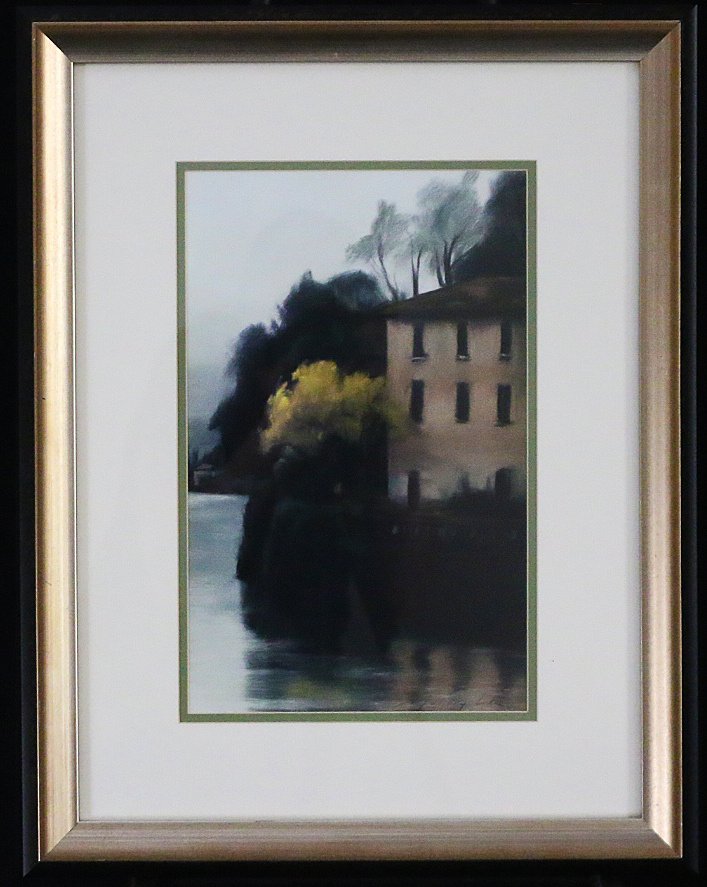 Lake Como, Menaggio by Pastel Artist Mallory Lake (1 of 3)