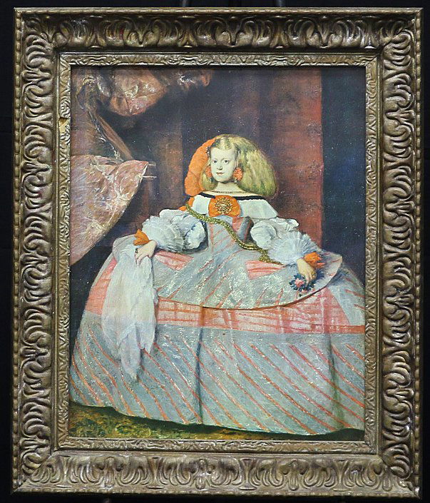 Reproduction of Infanta Dona Margarita De Austria (1 of 2)