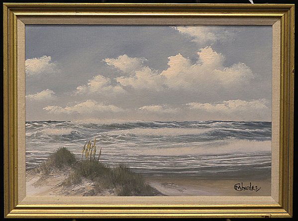 Seascape by Outer Banks Artist M. Charles AKA D. Leary (1 of 4)
