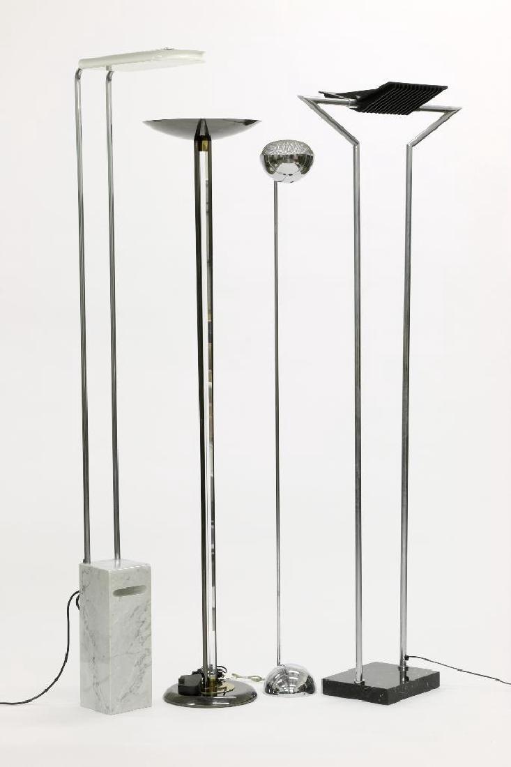 Group of Four Modern Design Floor Lamps (1 of 3)