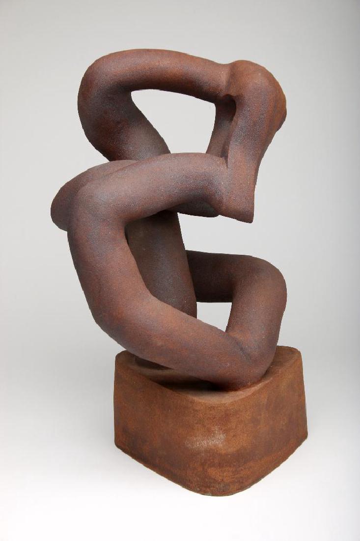 Abstract Stoneware Sculpture (1 of 4)