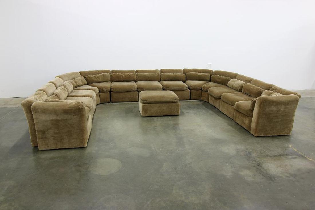 Custom Modular Sectional Sofa Inspired by Milo Baughman (1 of 2)
