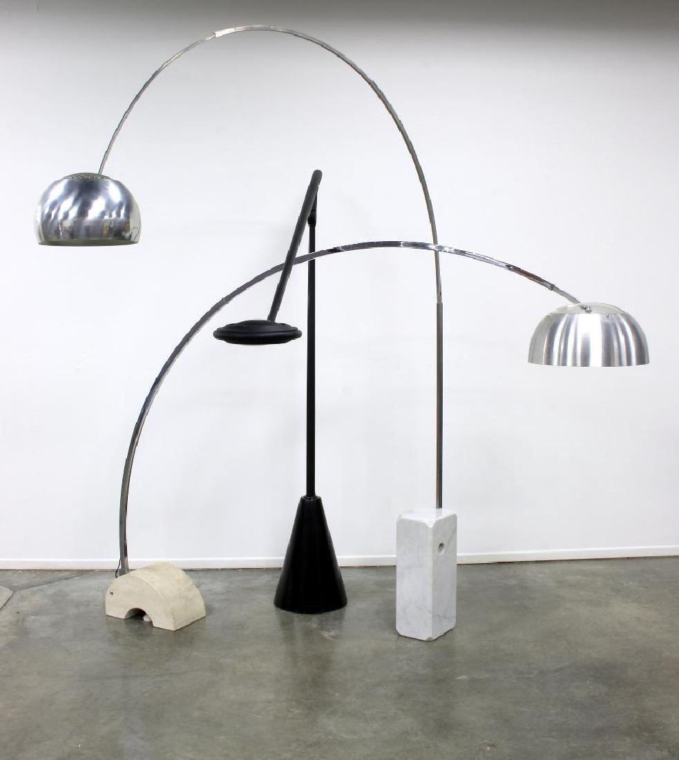 Lot of Three Modern Design Floor Lamps (1 of 5)