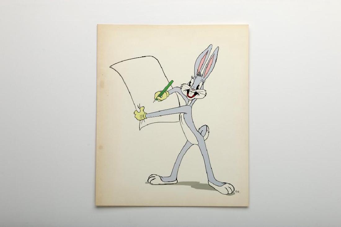 Animation Art Warner Bros. Bugs Bunny Gouache on Paper (1 of 2)