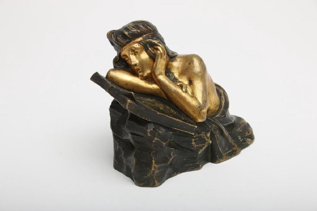Georges Flamand Art Nouveau Figure Sculpture (1 of 7)