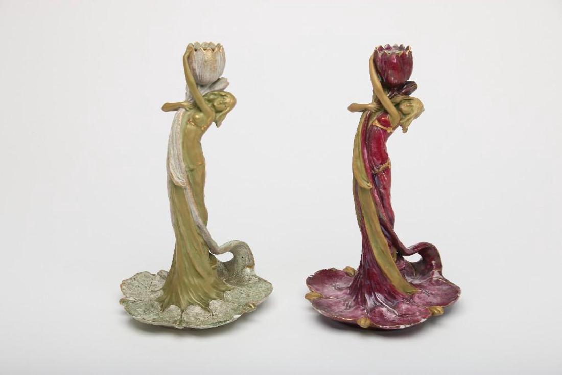 Ernst Wahliss Amphora Art Nouveau Figural Candleholder (1 of 10)