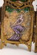 Art Nouveau Tri-fold Portrait Panel Vanity Desk Clock - 4