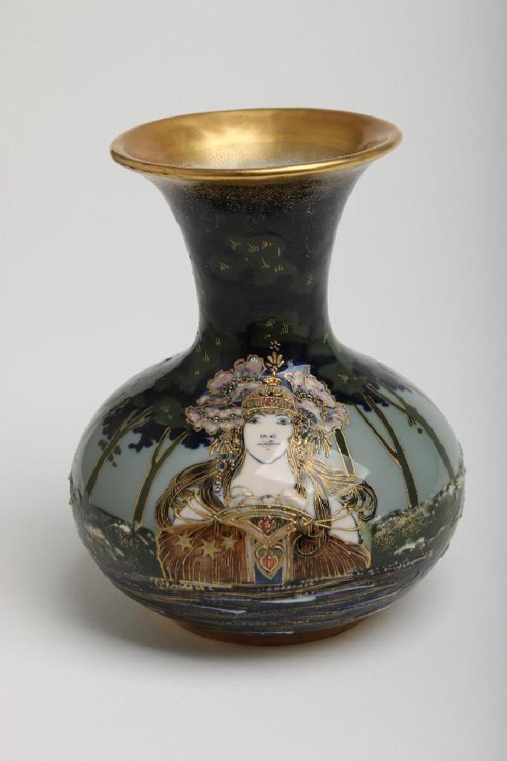 Art Nouveau Amphora Reissner Stellmacher & Kessel Vase (1 of 6)