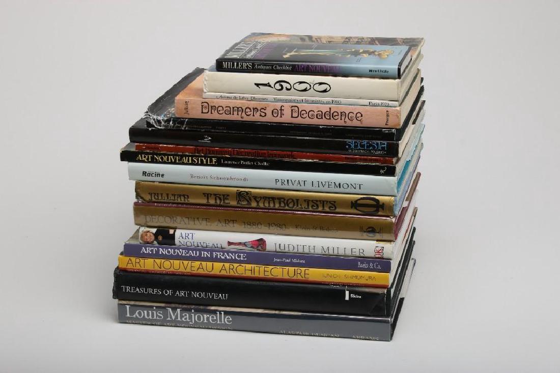 Group of 16 Books Art Nouveau Titles General Reference (1 of 1)
