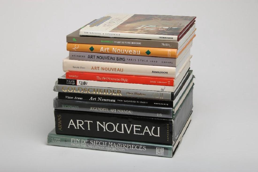Group of 12 Books Art Nouveau Makers General Reference (1 of 1)