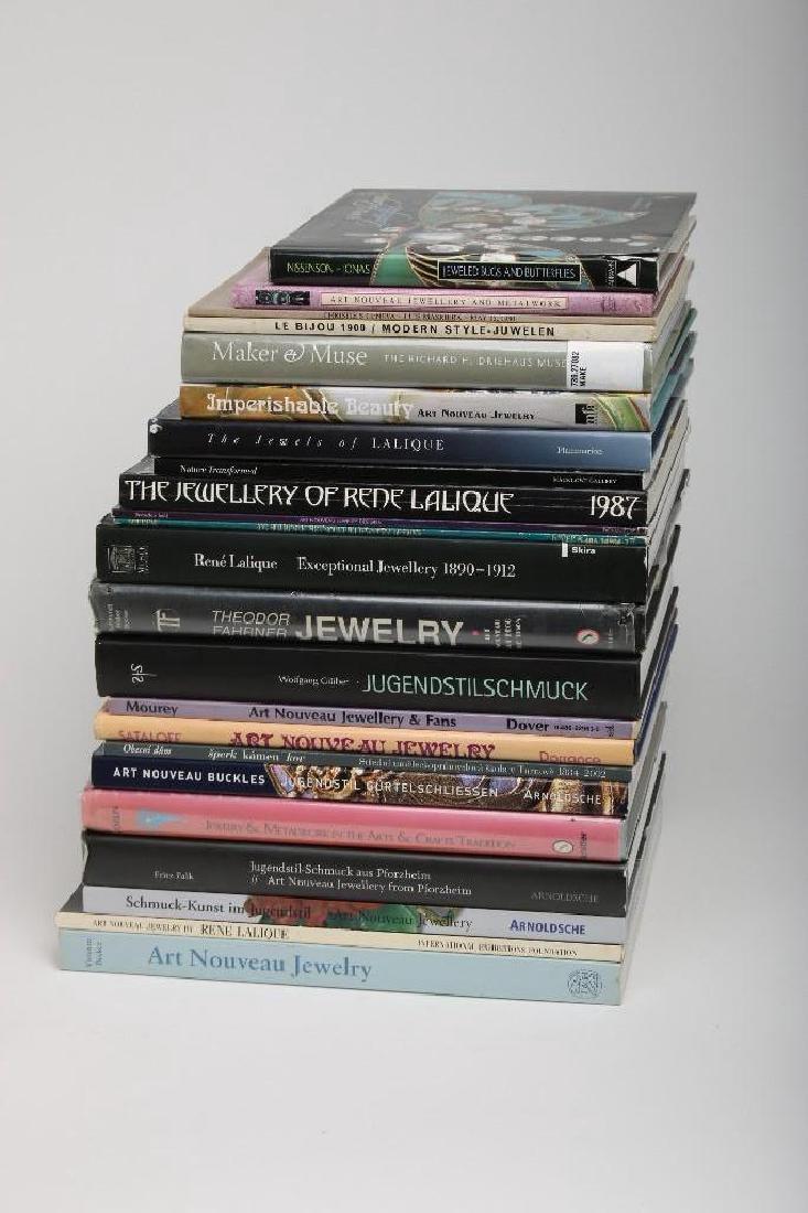 Group of 23 Volumes Art Nouveau Jewelry Reference Books (1 of 1)