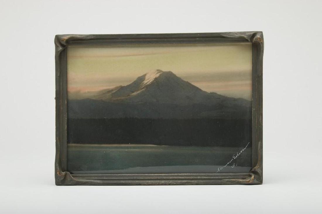 Framed Norman Edson Mount Rainier Photographic Print (1 of 5)
