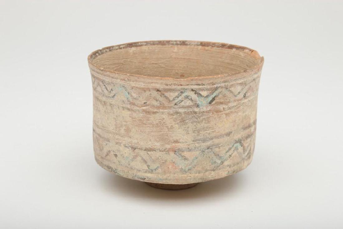 Pre Columbian Earthenware Polychrome Clay Vessel (1 of 5)