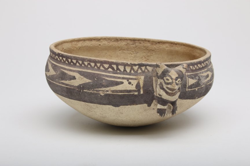 Pre Columbian Effigy Clay Vessel With Figures In Relief (1 of 7)