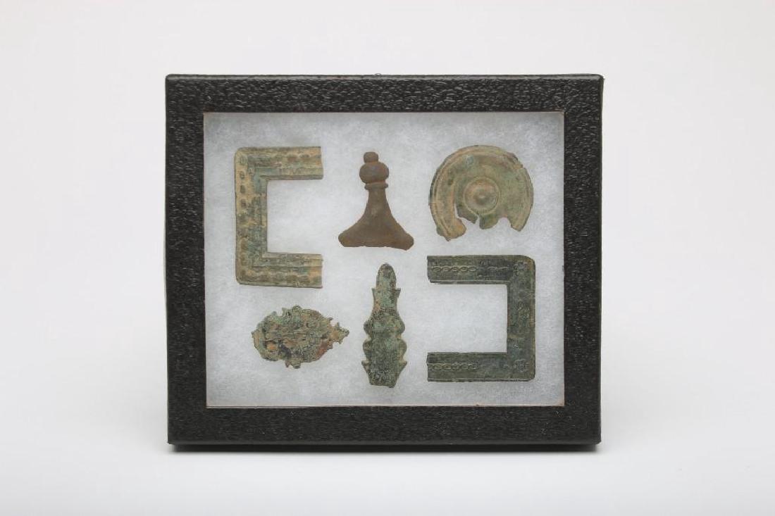 Lot of 6 Metal Yorktown Revolutionary War Artifacts (1 of 6)