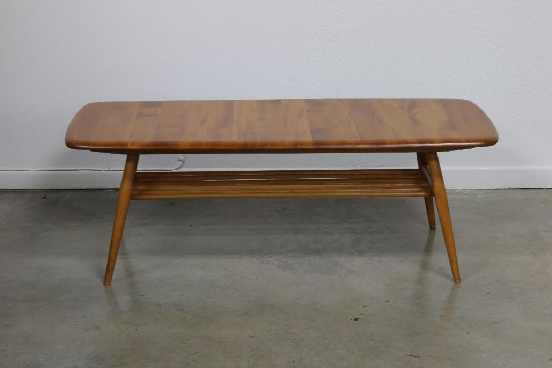 Ercol British Mid Century Modern Two Tier Coffee Table (1 of 2)