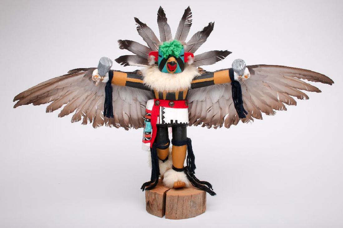 J. Creek 1960s Hopi Kachina Eagle Dancer Large 17" (1 of 6)