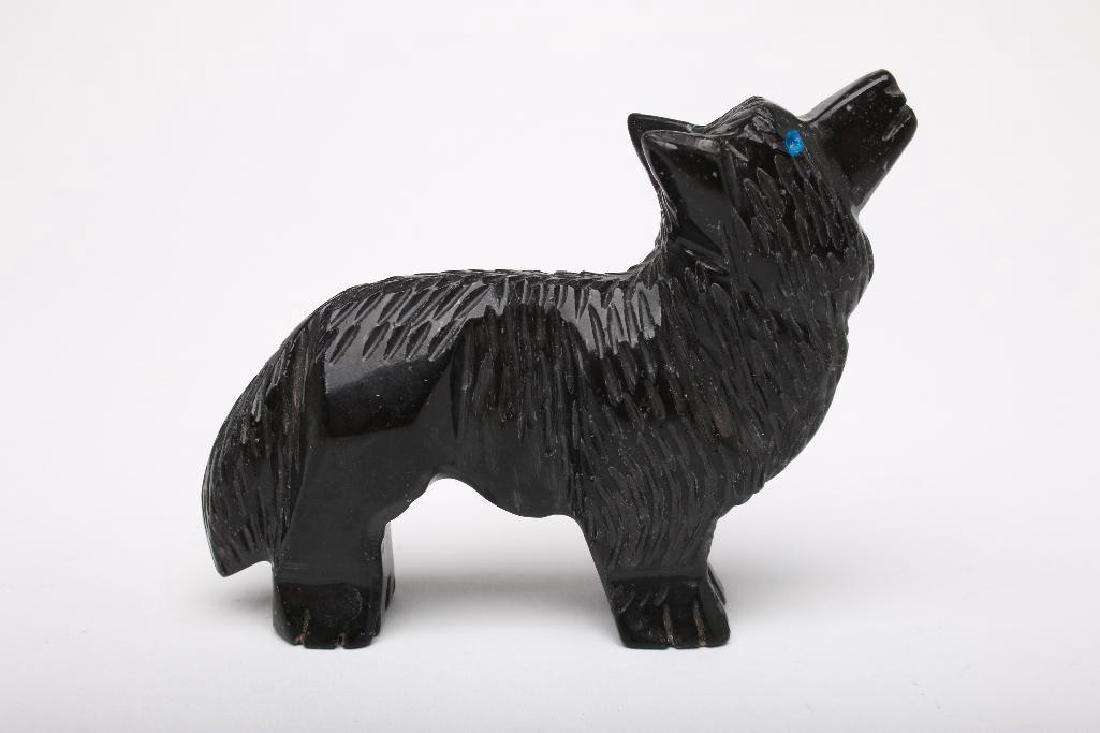 Zuni Indian Carved Stone Wolf Fetish (1 of 6)