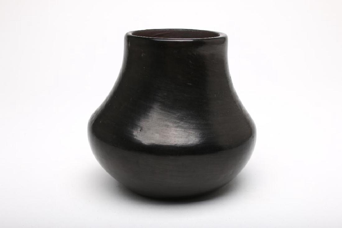 L Martinez San Ildefonzo Pueblo Native American Black (1 of 5)