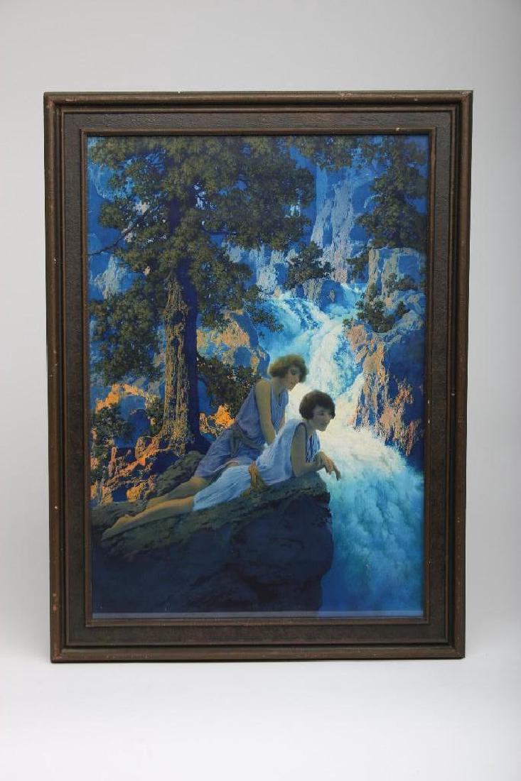 Maxfield Parrish Waterfall and Spirit of Transportation (1 of 2)