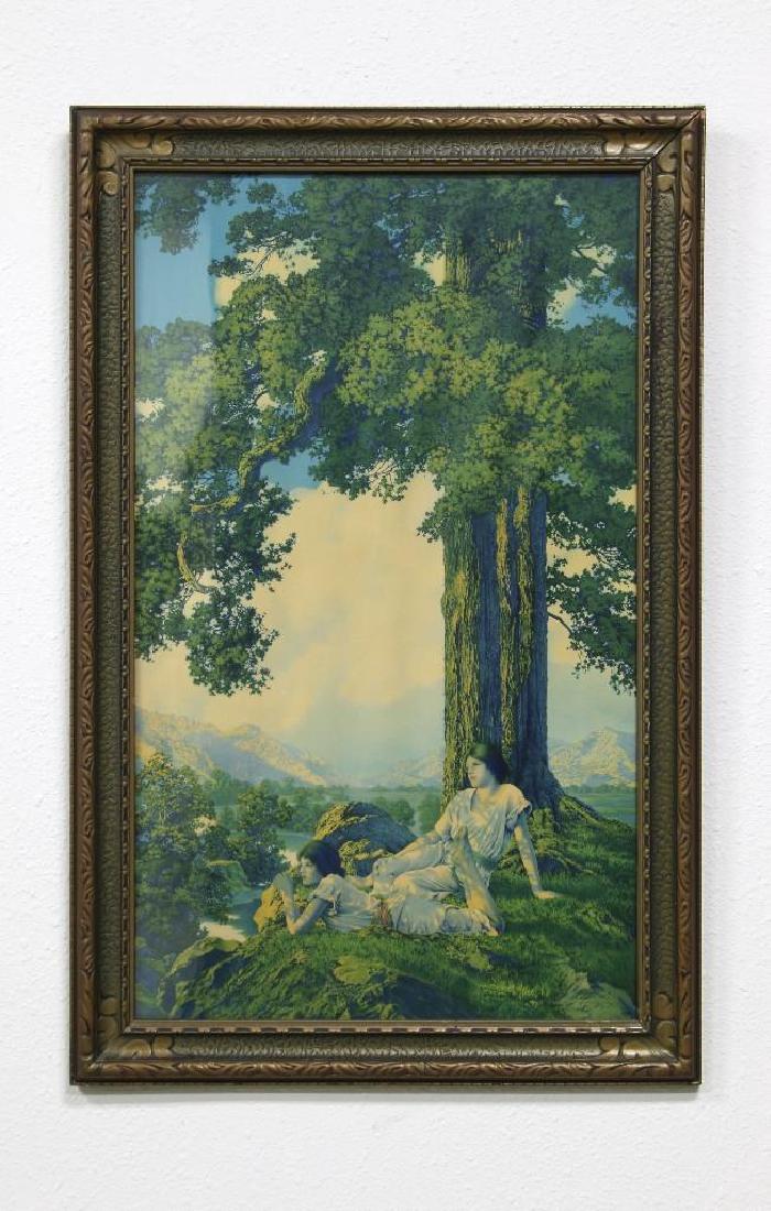 Maxfield Parrish Hill Top Daybreak Garden Allah Lute (1 of 7)