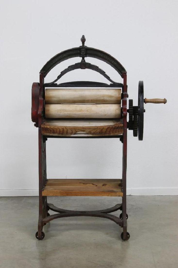 Victorian Cast Iron Mangle Aero