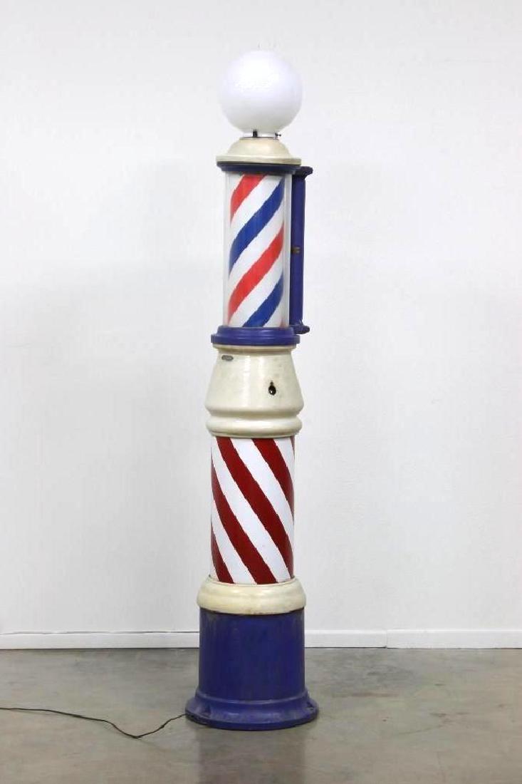 Theo Koch Chicago Freestanding Stand Up Barber Pole 909 (1 of 5)