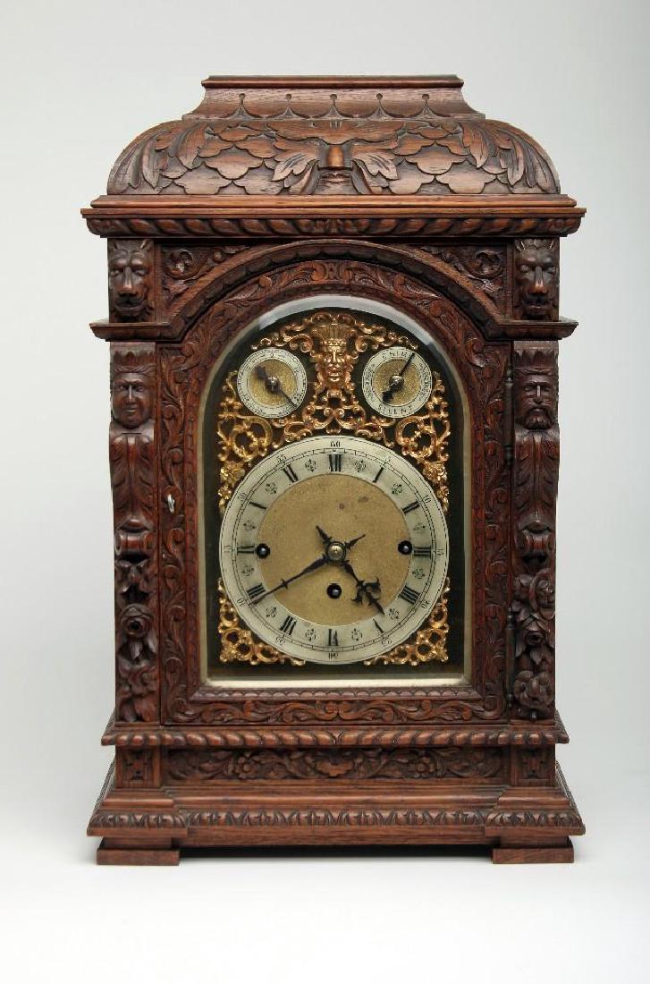 Winterhalder Hofmeier Elaborate Carved Bracket Clock (1 of 7)
