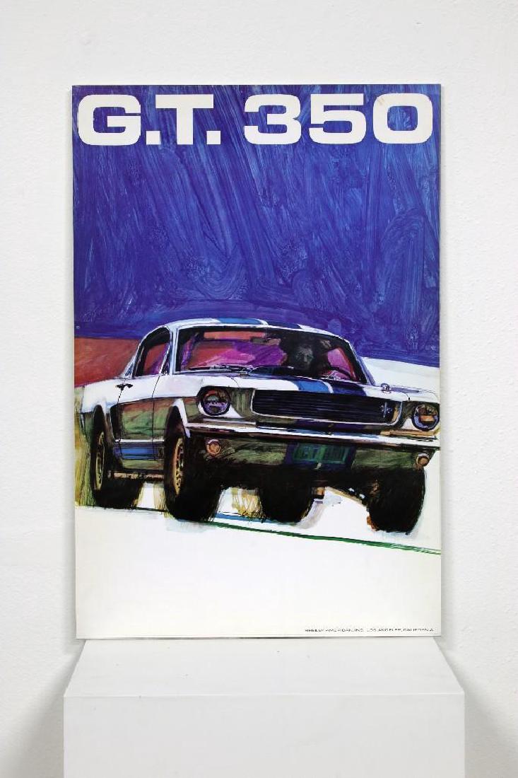7 George Bartell Vintage Muscle Car Posters Cobra GT (1 of 7)
